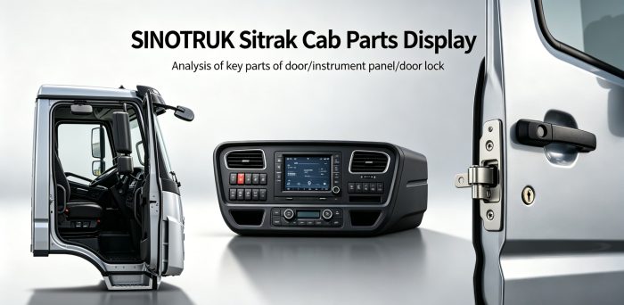 High-quality Sinotruk Sitrak Cabin Parts for heavy-duty truck maintenance