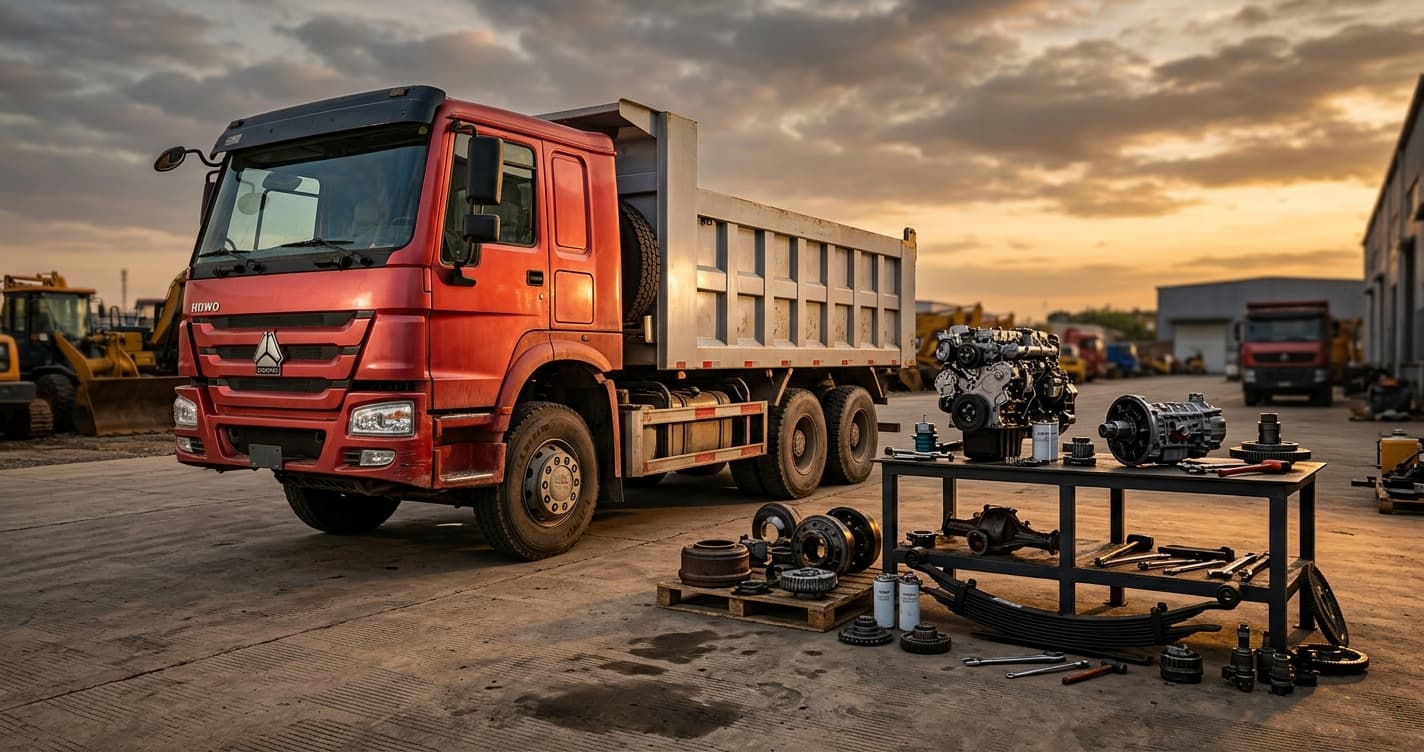 China Howo truck parts -maintance