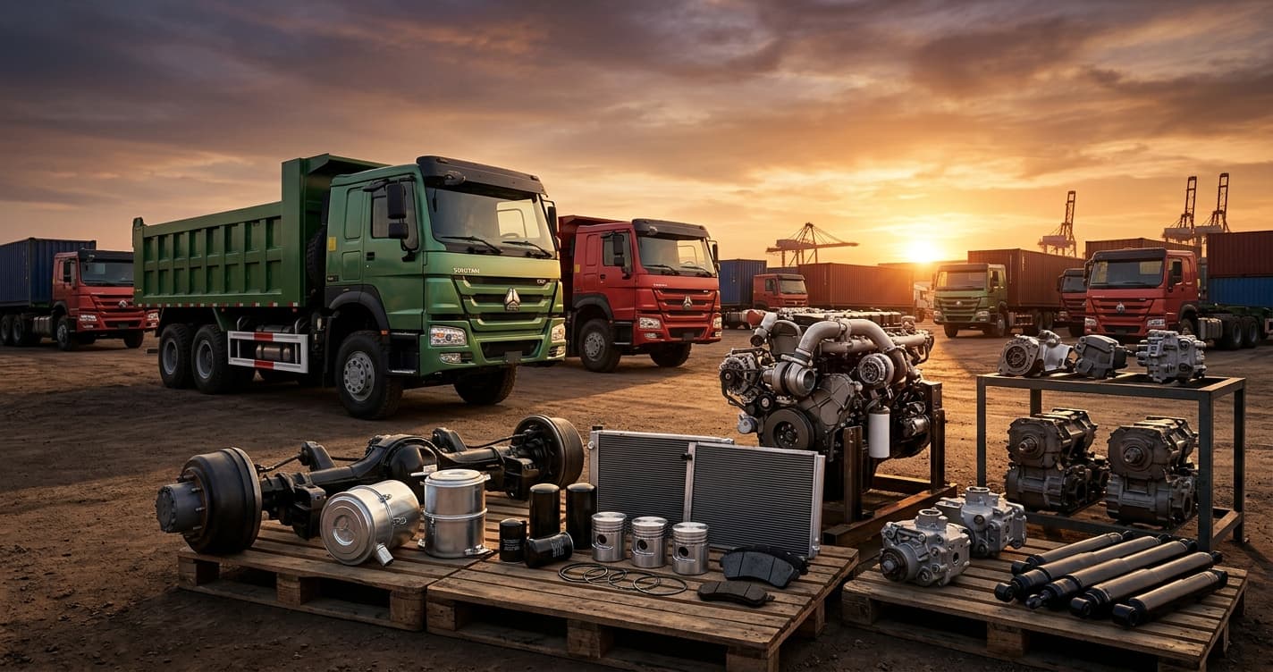 China Sinotruk truck parts-truck