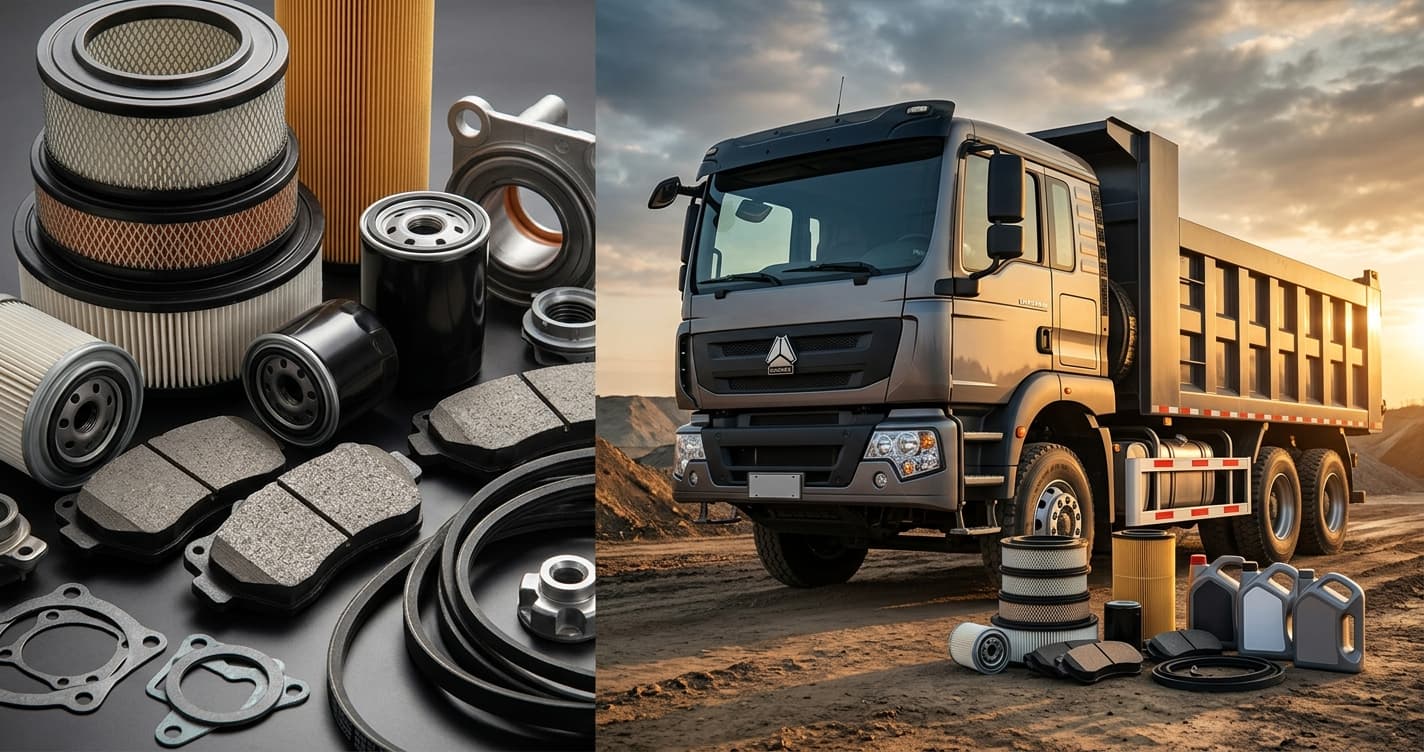 China Sinotruk truck parts