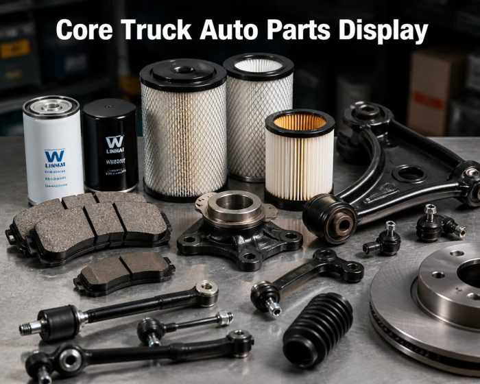 Core Truck Auto Parts Display