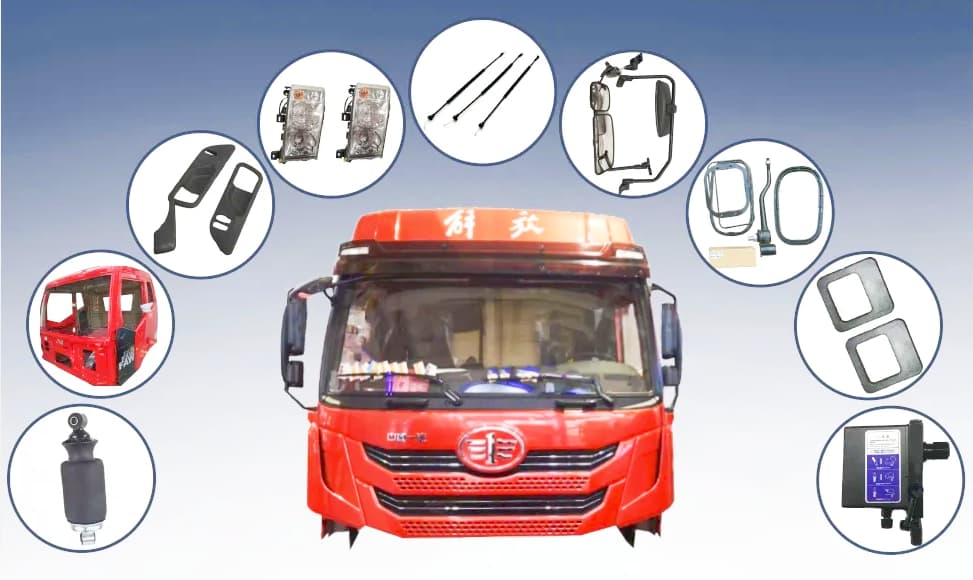 Faw J7 Cabin Parts