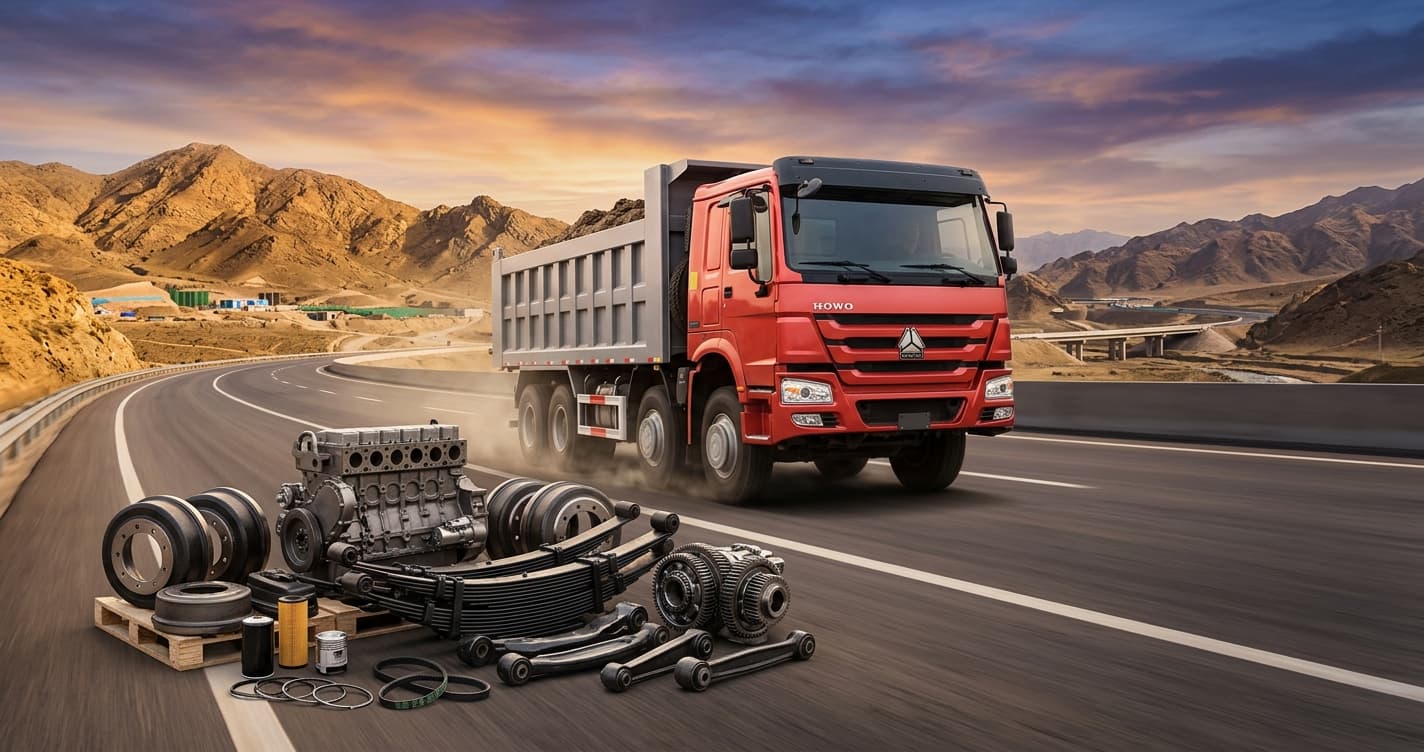 HOWO Dump Truck Price in China China Howo Truck Part