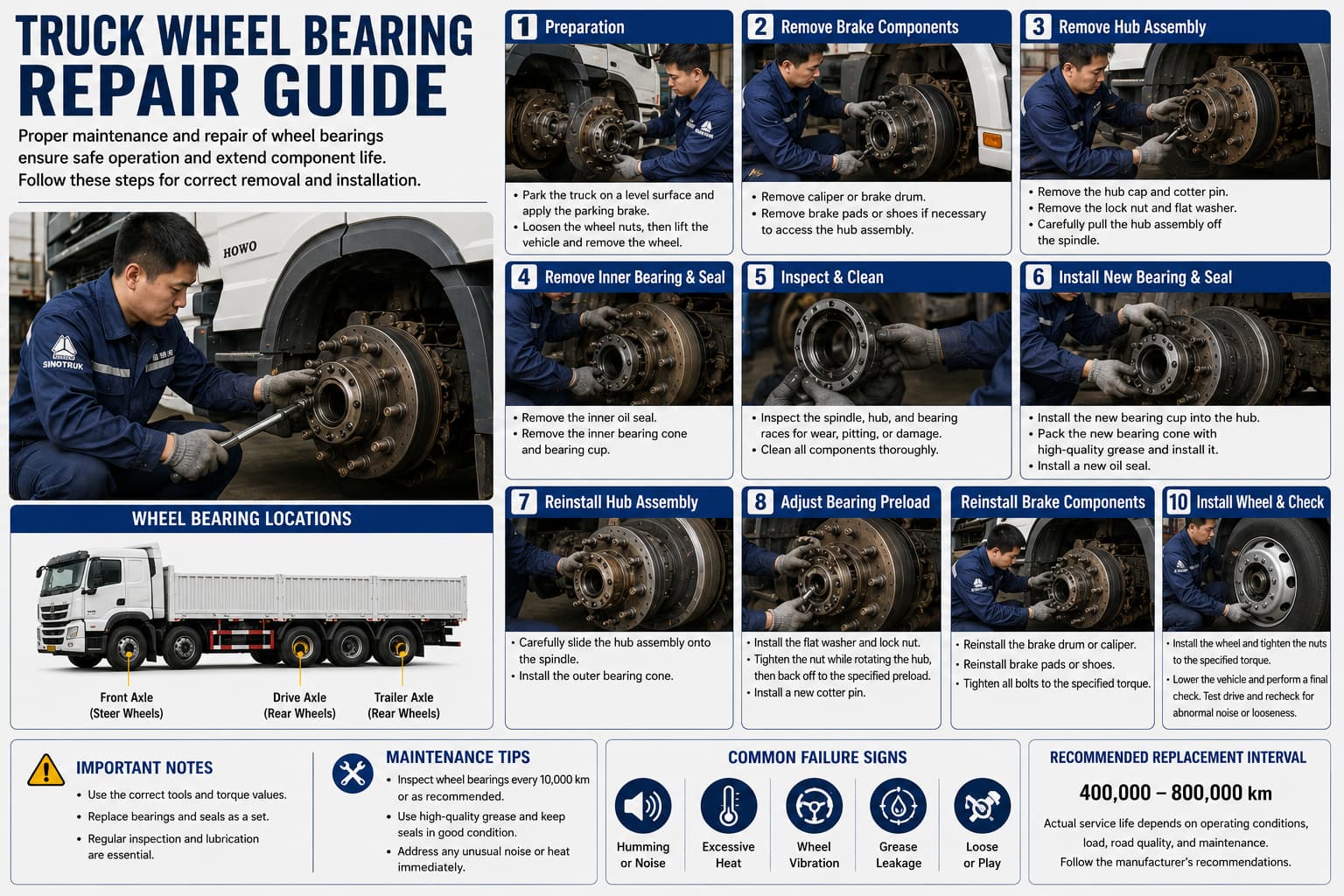 How Long Do Truck Wheel Bearings Last-maintance