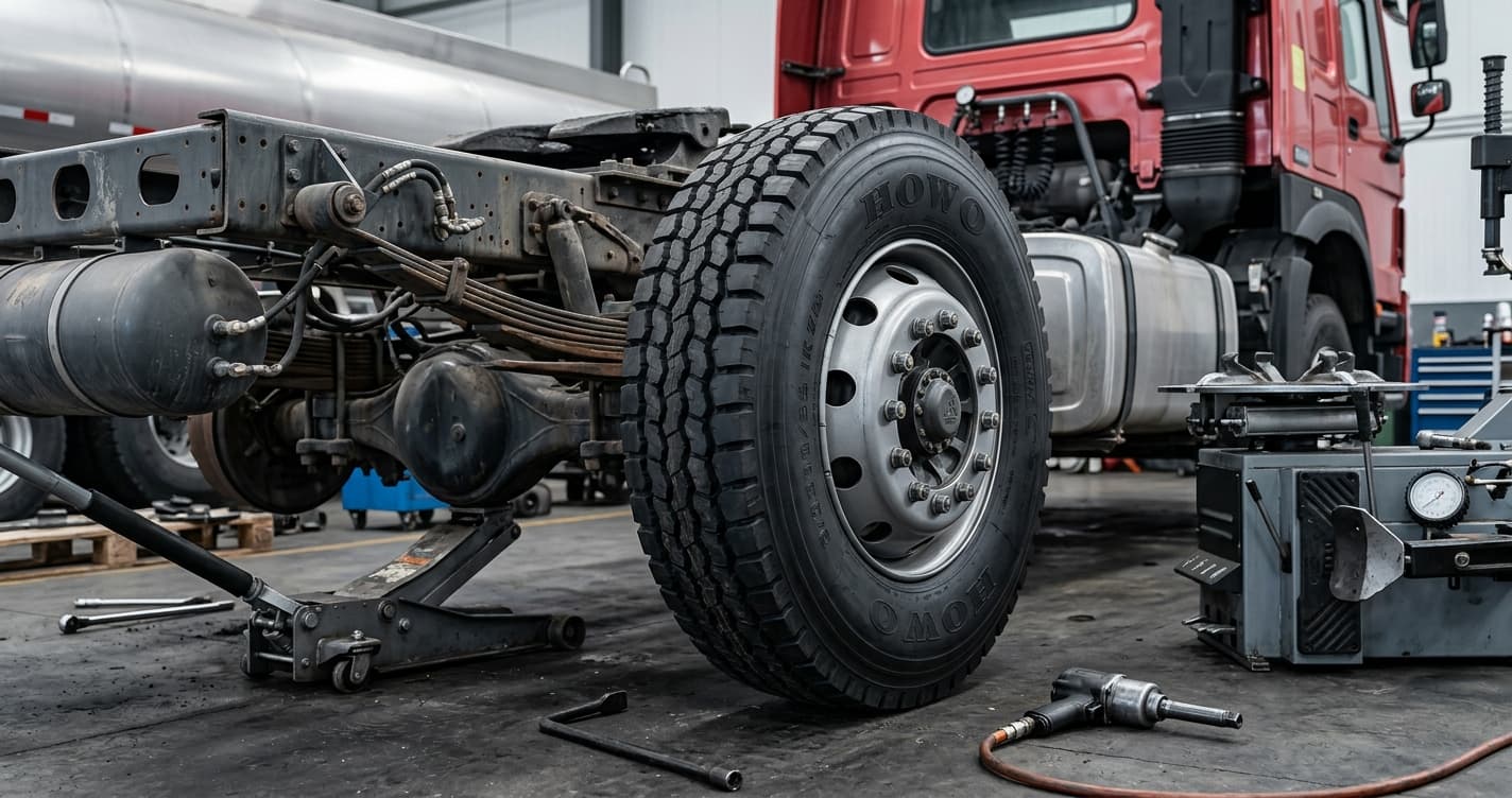 How to change a truck tire？Detailed Operating Steps Guide-truck