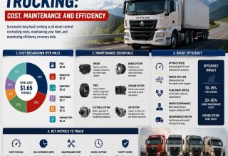 Long Haul Trucking Cost, Maintenance and Efficiency