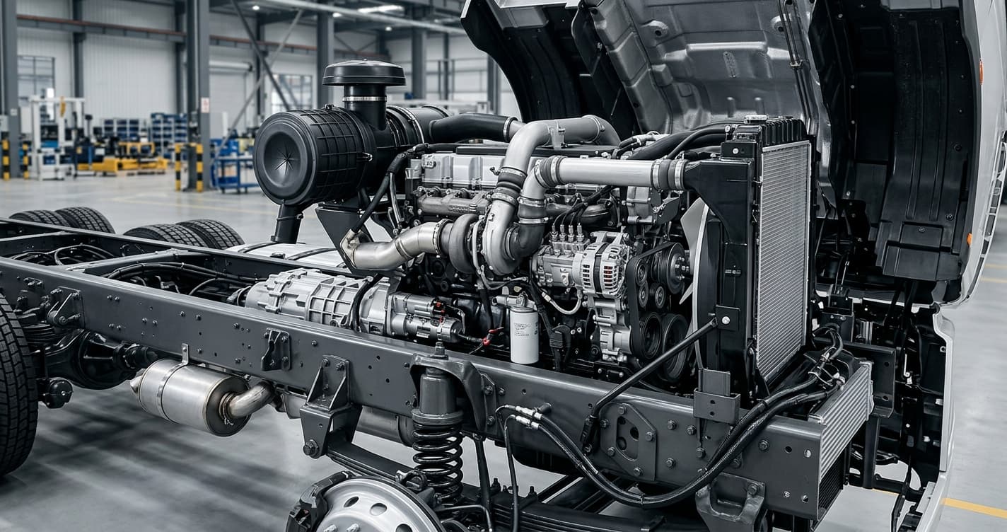 Maintain the Engine of a Truck