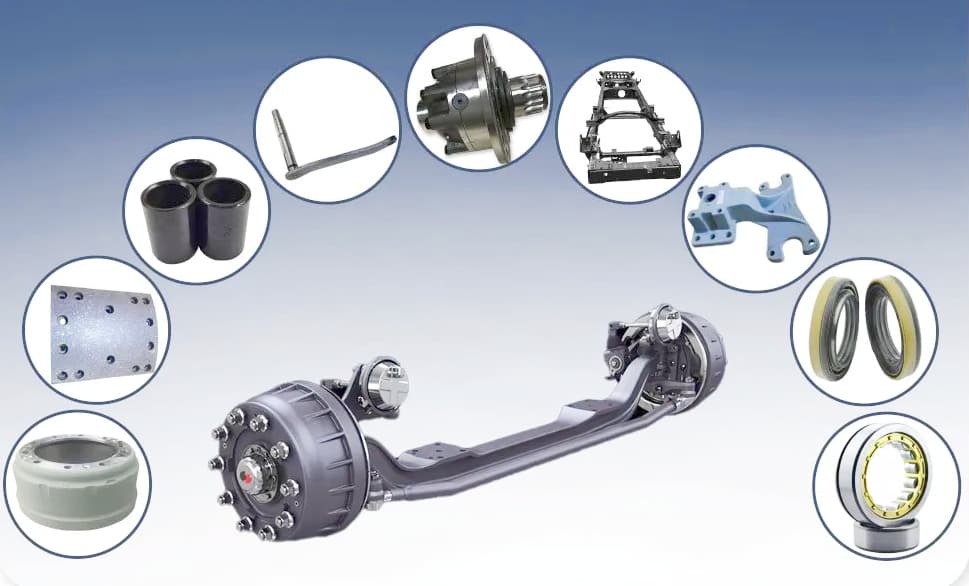 Shacman Truck Chassis Parts