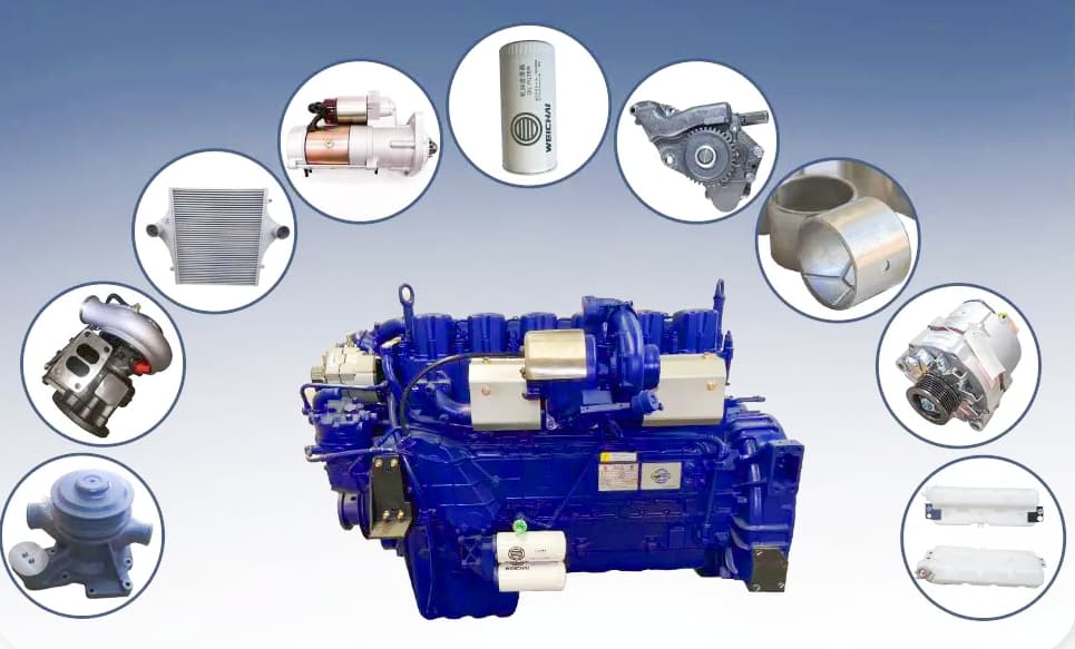 Shacman Truck Engine Parts