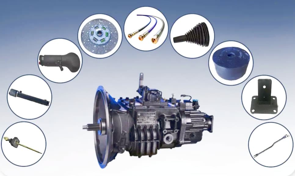 Shacman Truck Gearbox Parts