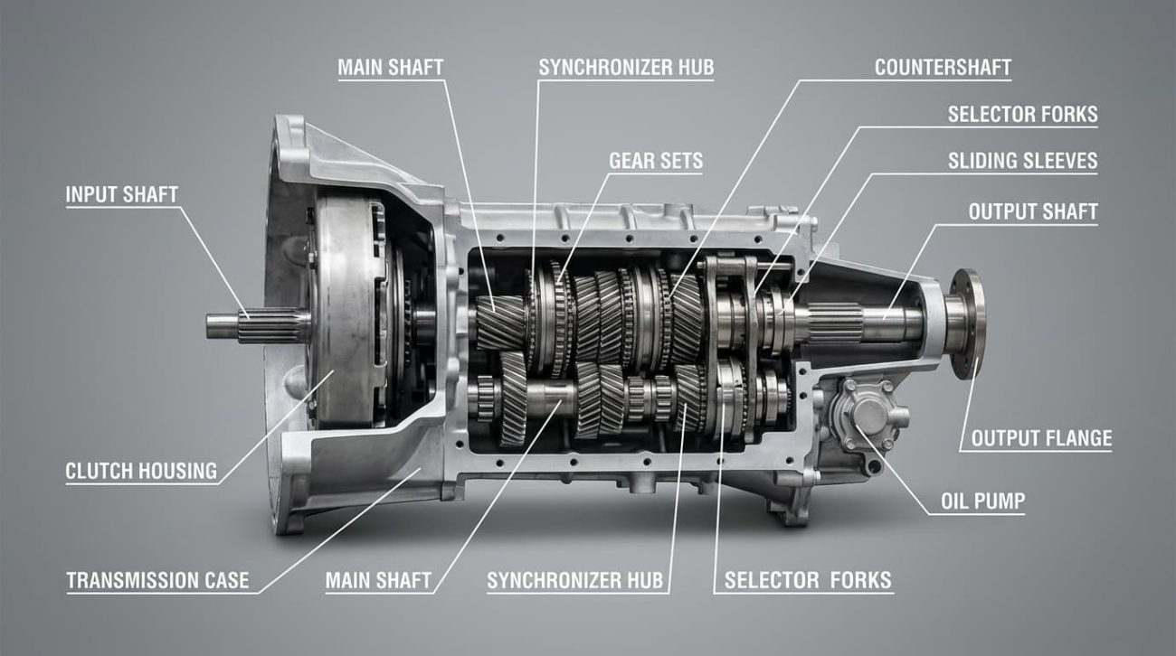 Sinotruk Howo Gearbox Parts