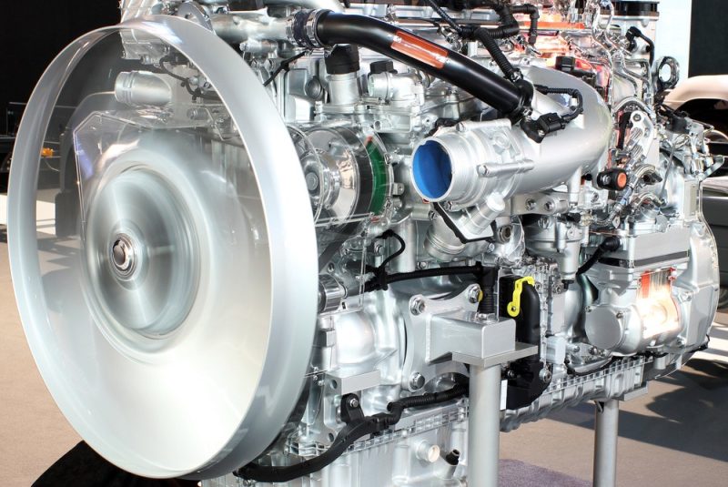 Truck parts engine