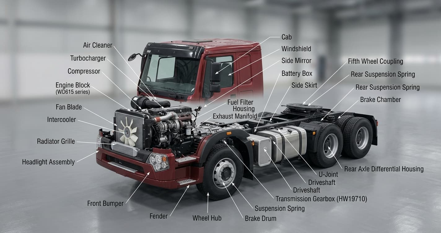 Why Repair Shops Buy Sinotruk Truck Parts Directly From China-truck