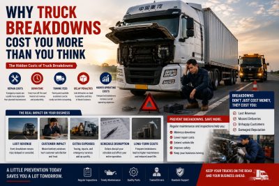 Why Truck Breakdowns Cost You More Than You Think