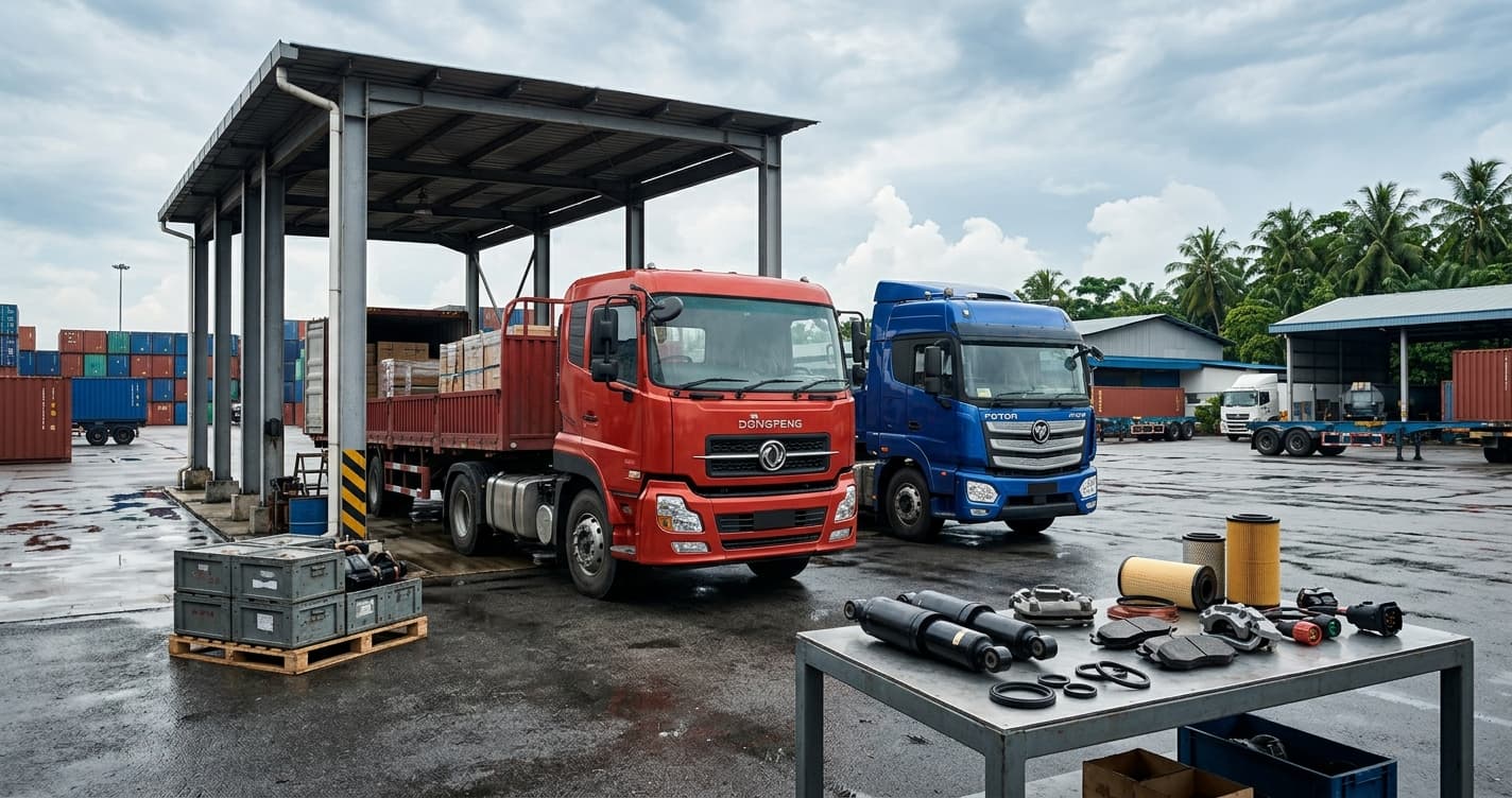 china heavy truck parts supplier-Dongfeng and Foton Dominance