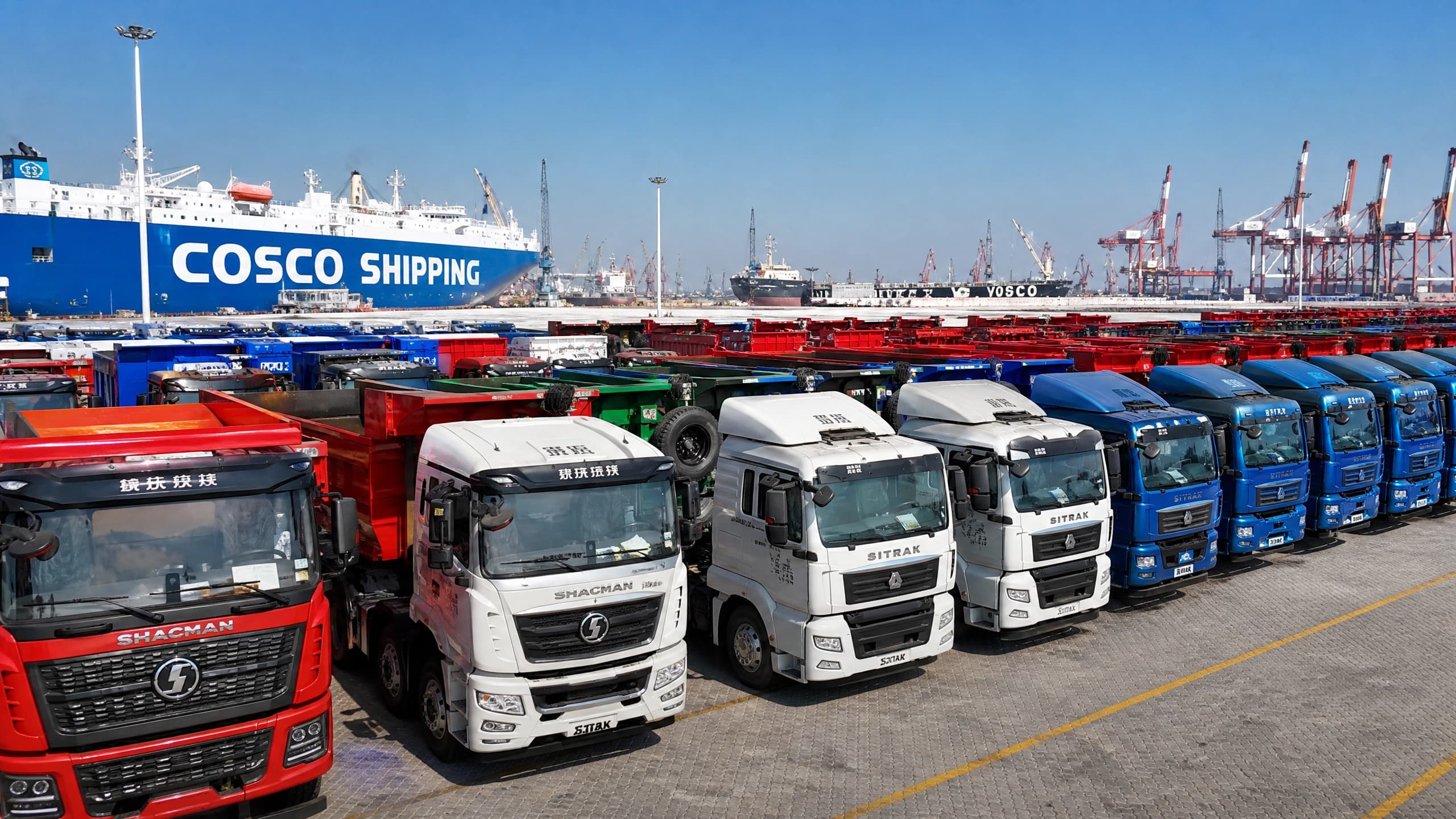 china trucks for sale_export fleet