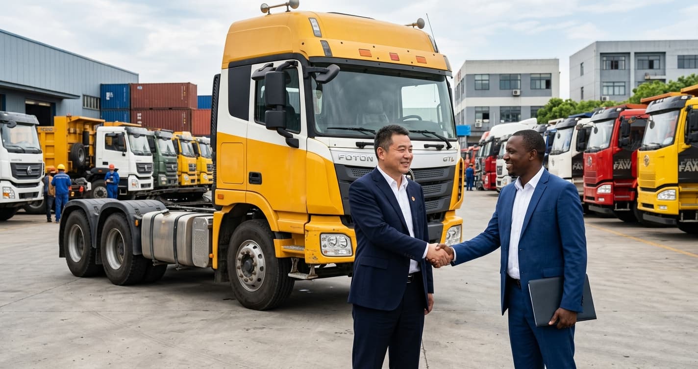 china used trucks for sale-cooperation