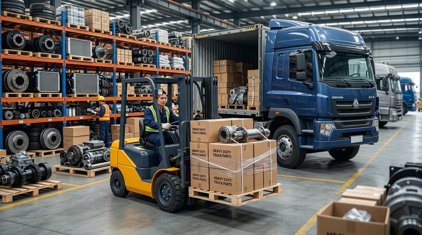 heavy duty truck parts exporter-storehouse