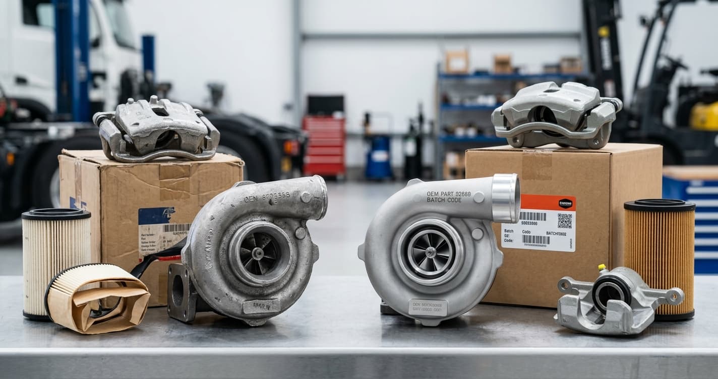 heavy duty truck spare parts Counterfeit or Mislabeled Parts