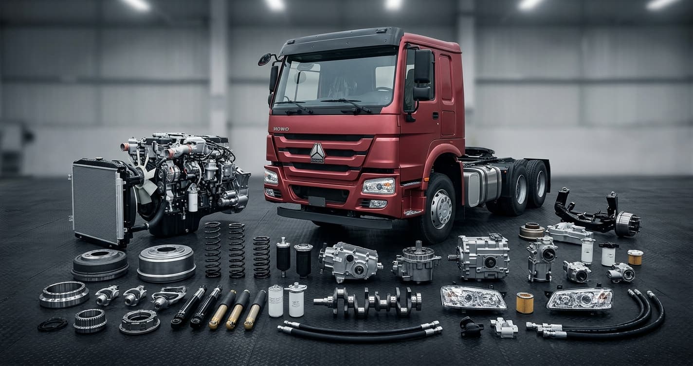 howo truck parts manufacturer-parts