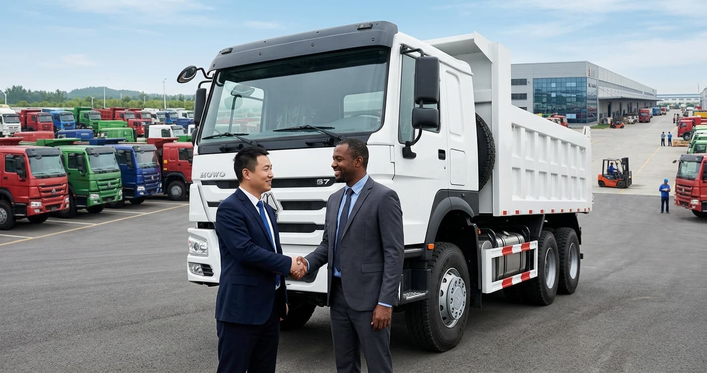 howo trucks for sale in china-clients