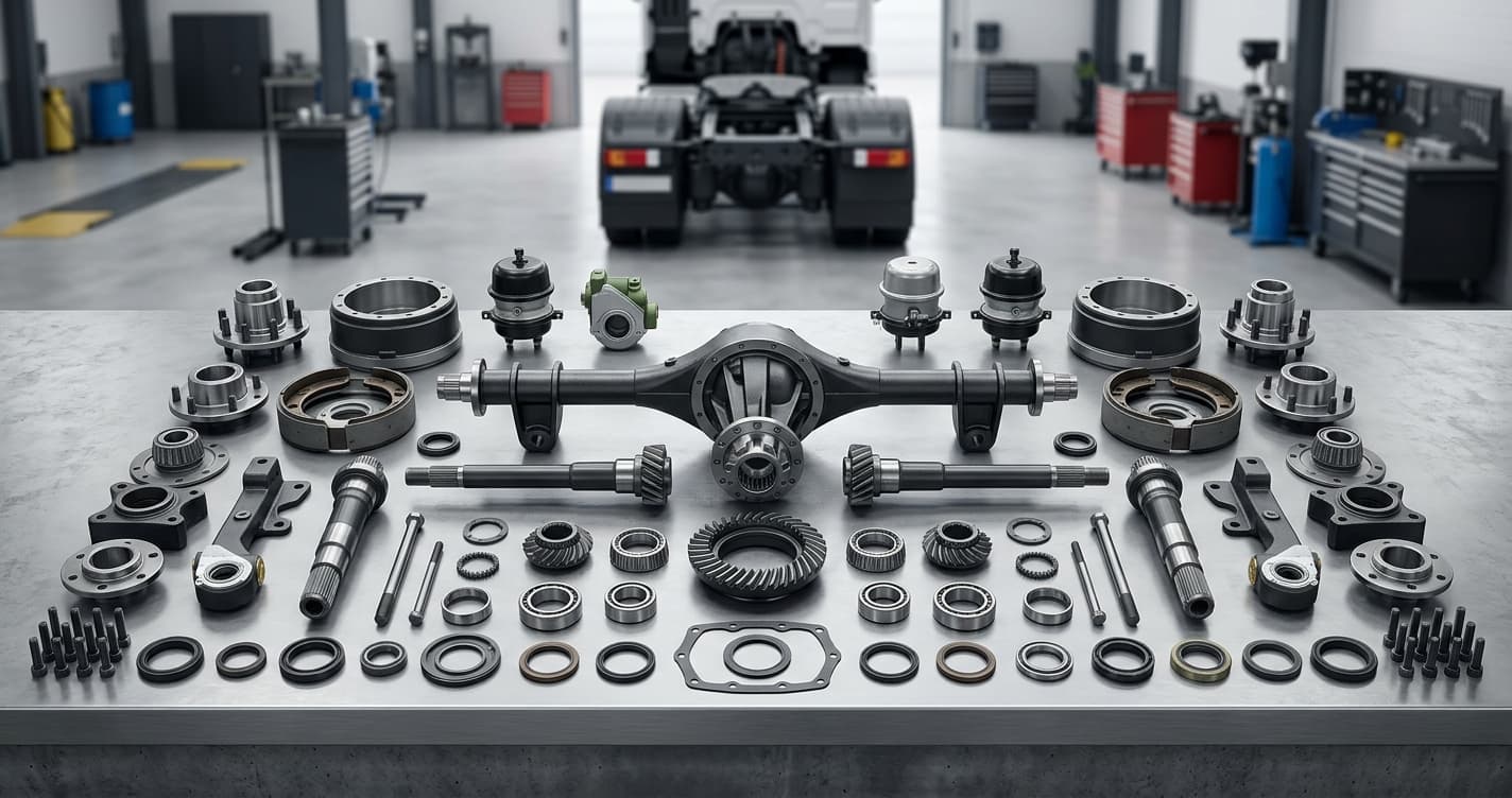 truck axle spare parts supplier-parts