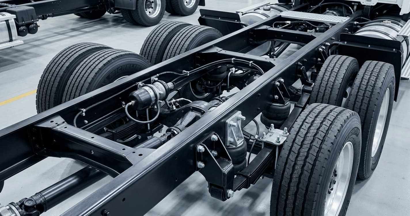 truck axle spare parts supplier