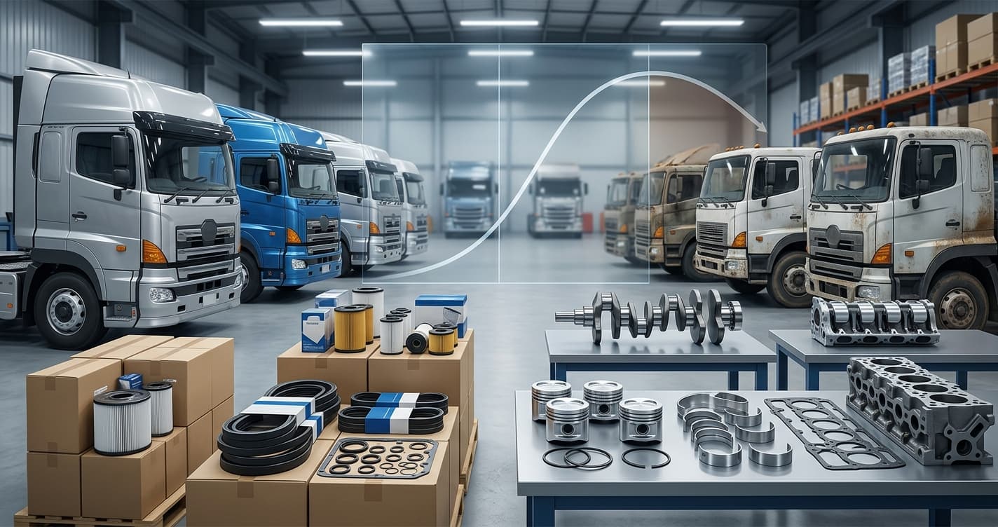china heavy truck parts supplier
