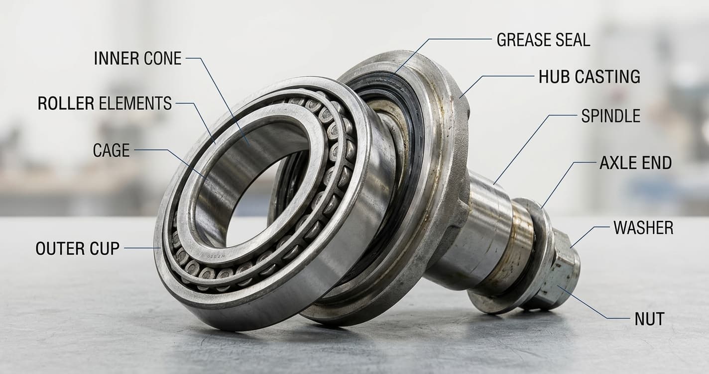truck wheel bearing