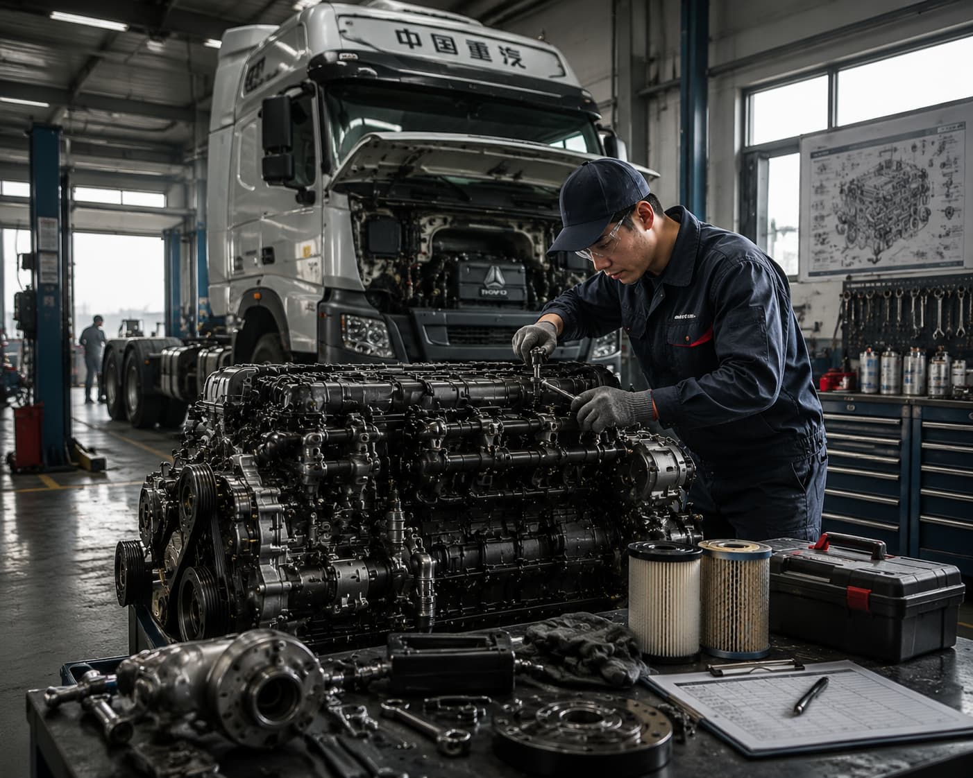 Best Practices for Maintaining Heavy Truck Diesel Engines-maintance
