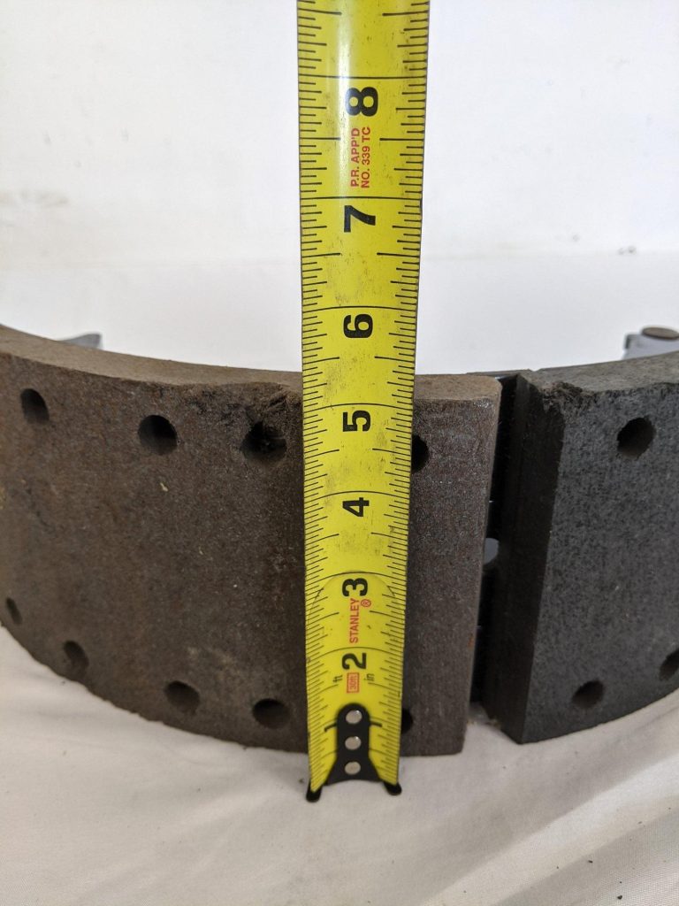 Brake-Shoe-Thickness-Below-Service-Limit