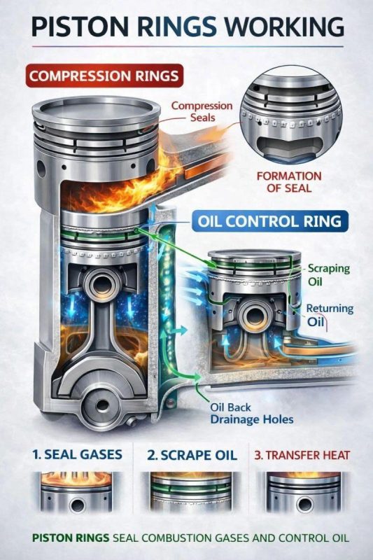 PISTON-RINGS-WORKING