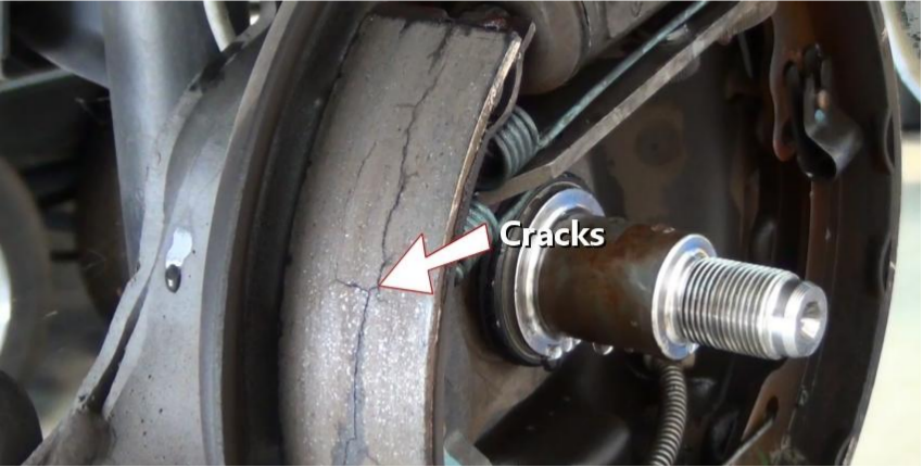 Visible-Cracks-or-Damage-on-Brake-Shoes