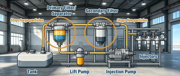 What -Does-a-Diesel-Fuel-Filter-Do-in-a-Heavy-Duty-Truck