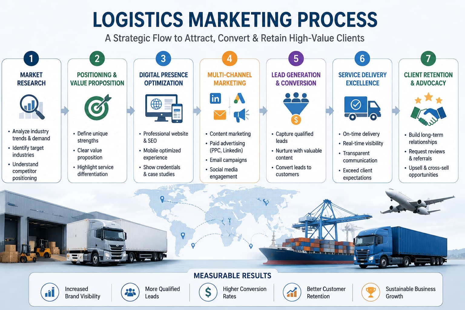 how to market logistics services-connect