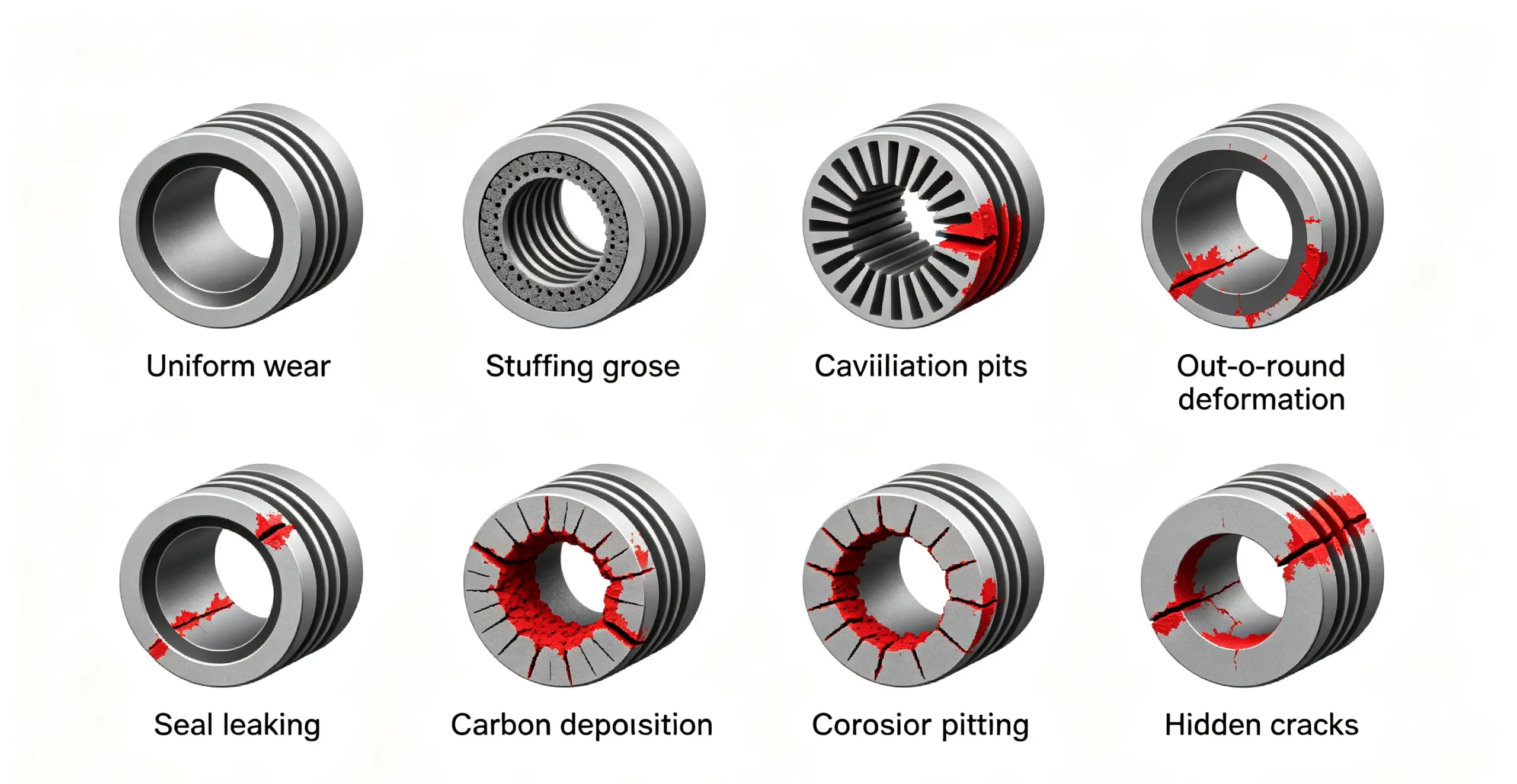 8 Common Truck Cylinder Sleeve Failure Types