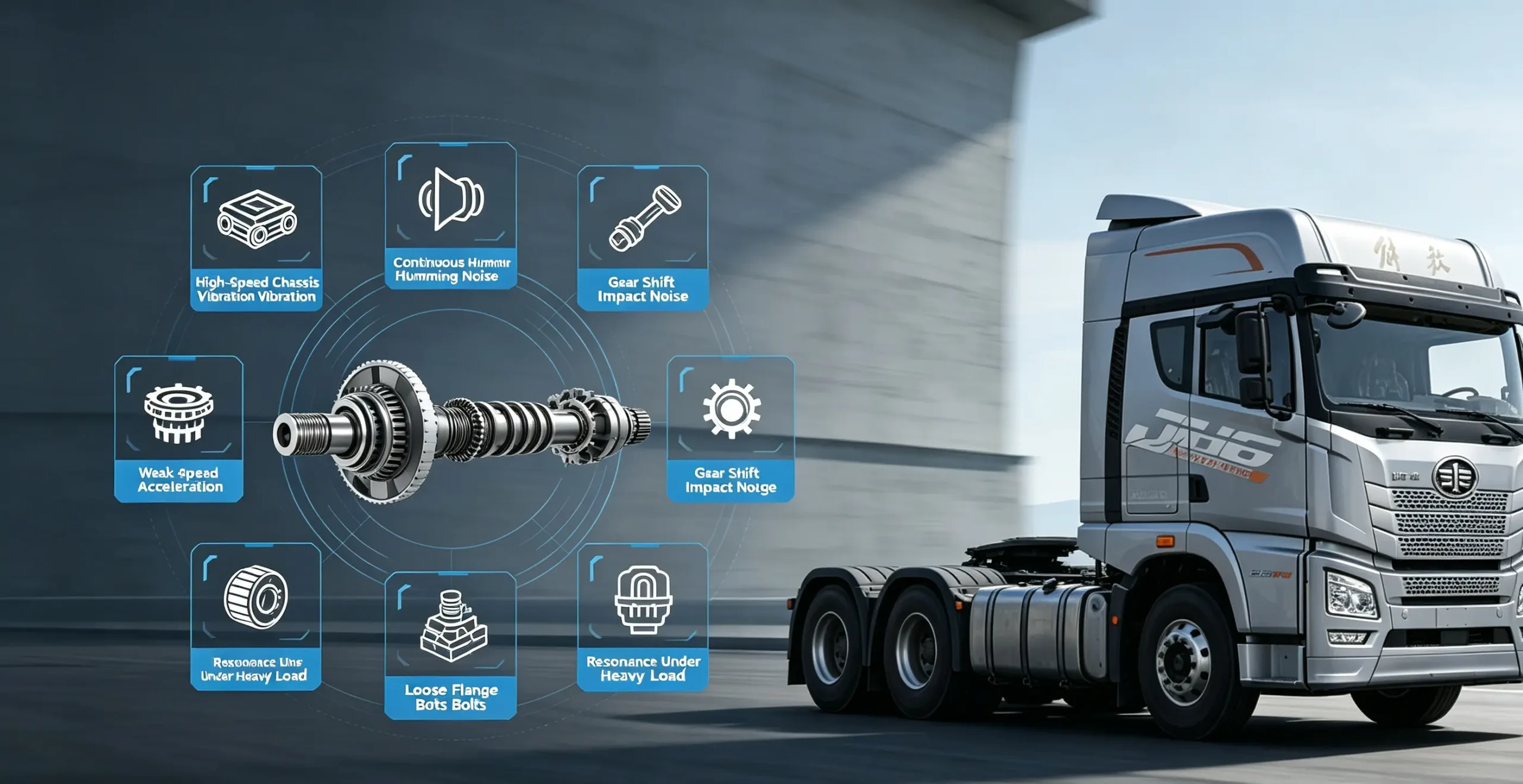 8 High-Frequency Symptoms of Abnormal Transmission Shaft Operation