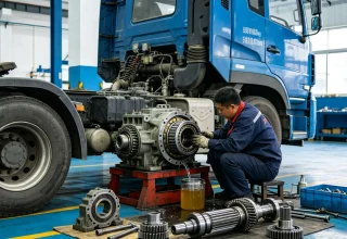 Bearing Replacement Step Infographic