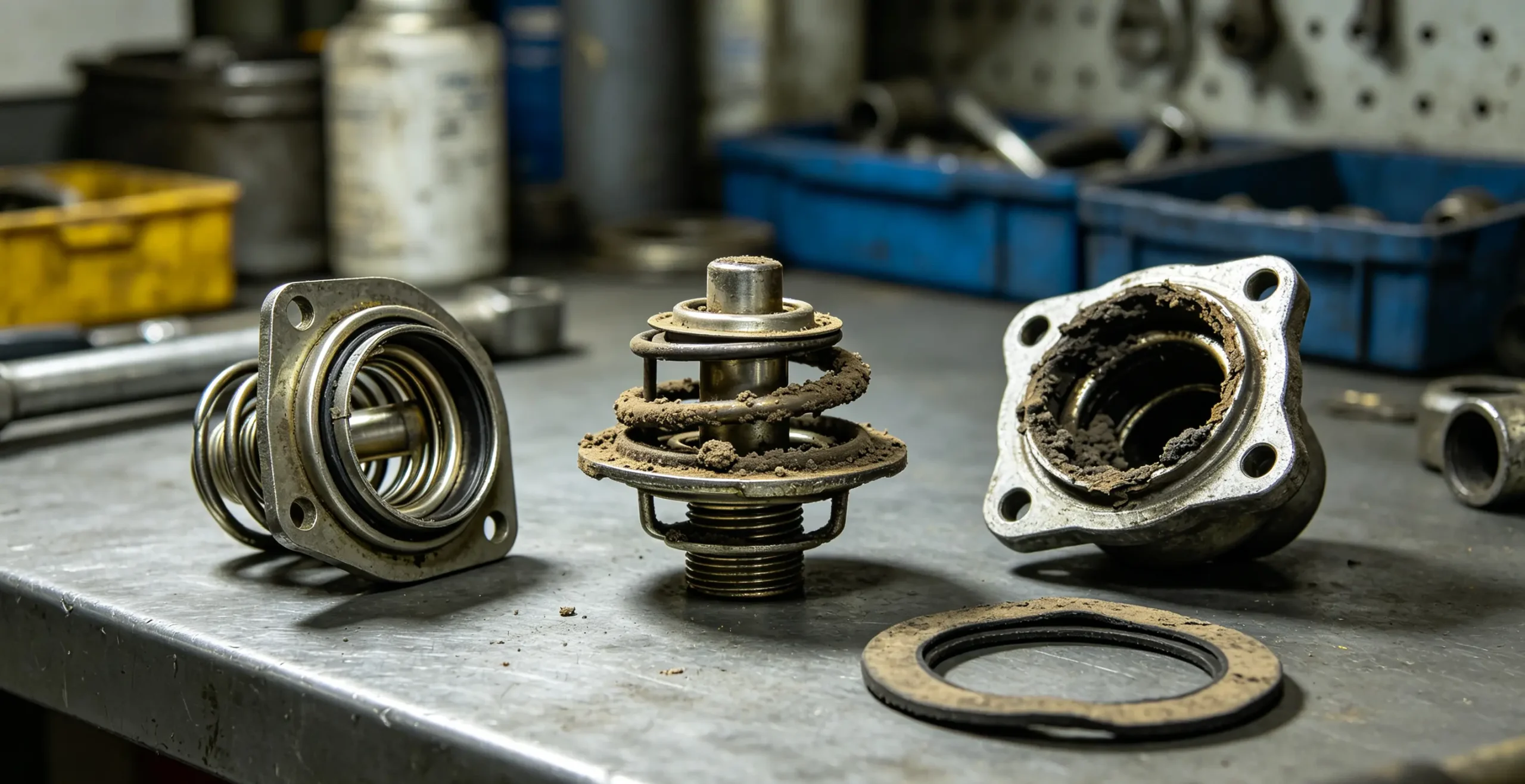 Common Failed Truck Thermostat Visual Symptoms