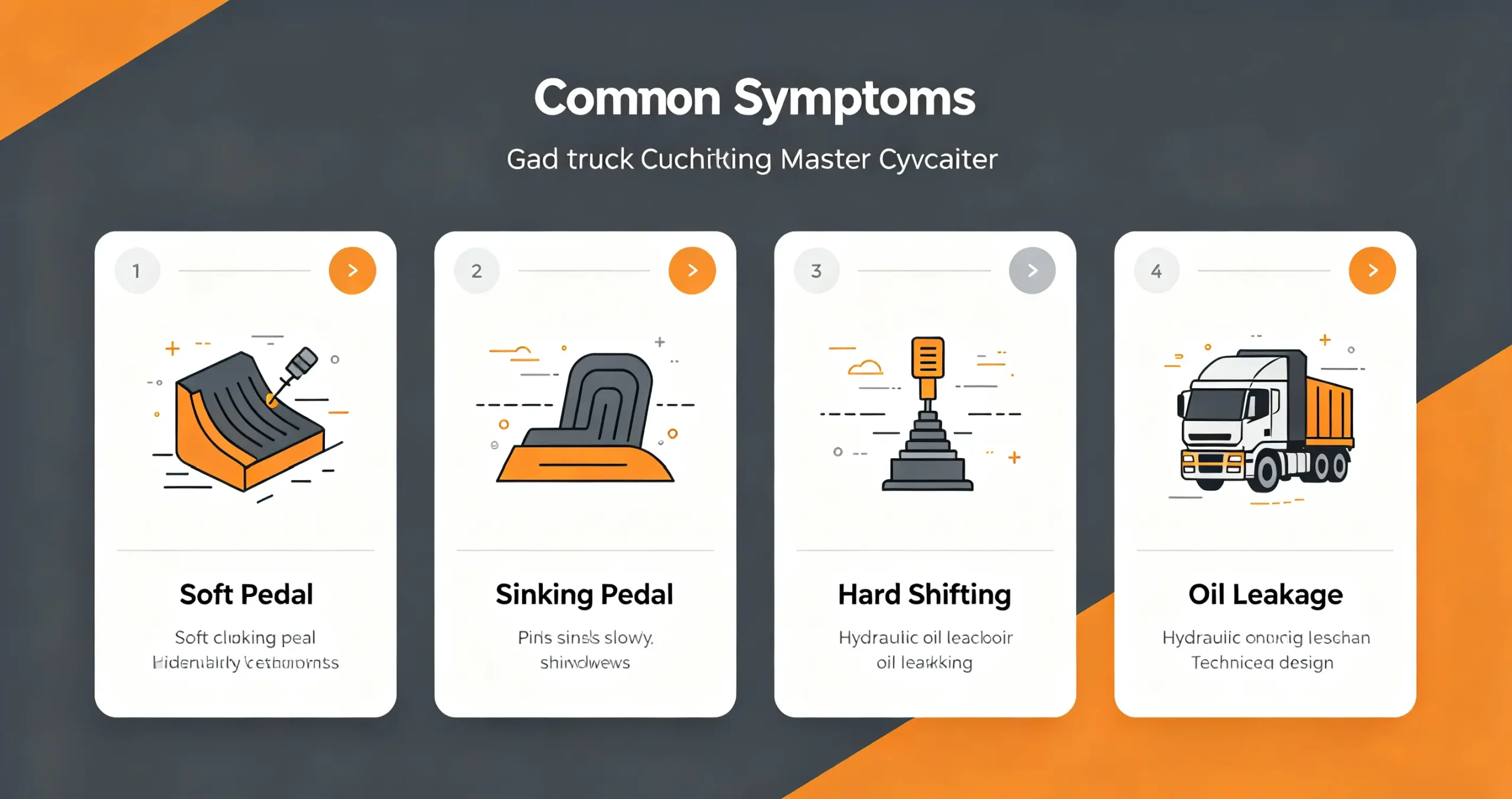 Common Symptoms of Bad Clutch Master Cylinder