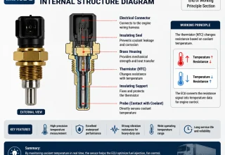 Coolant Temperature Sensor Internal Structure Diagram