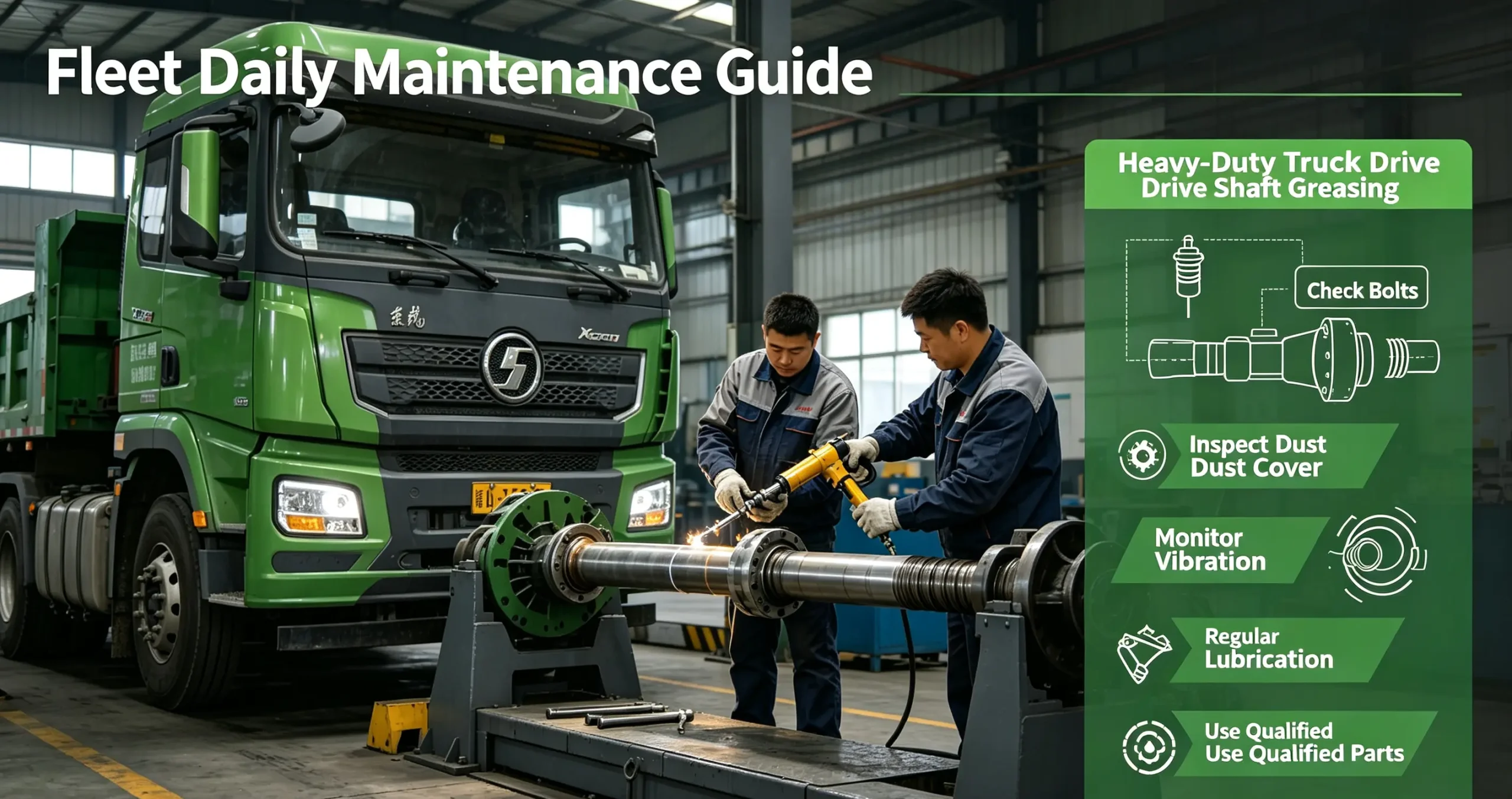 Daily Maintenance Tips to Extend Transmission Shaft Service Life