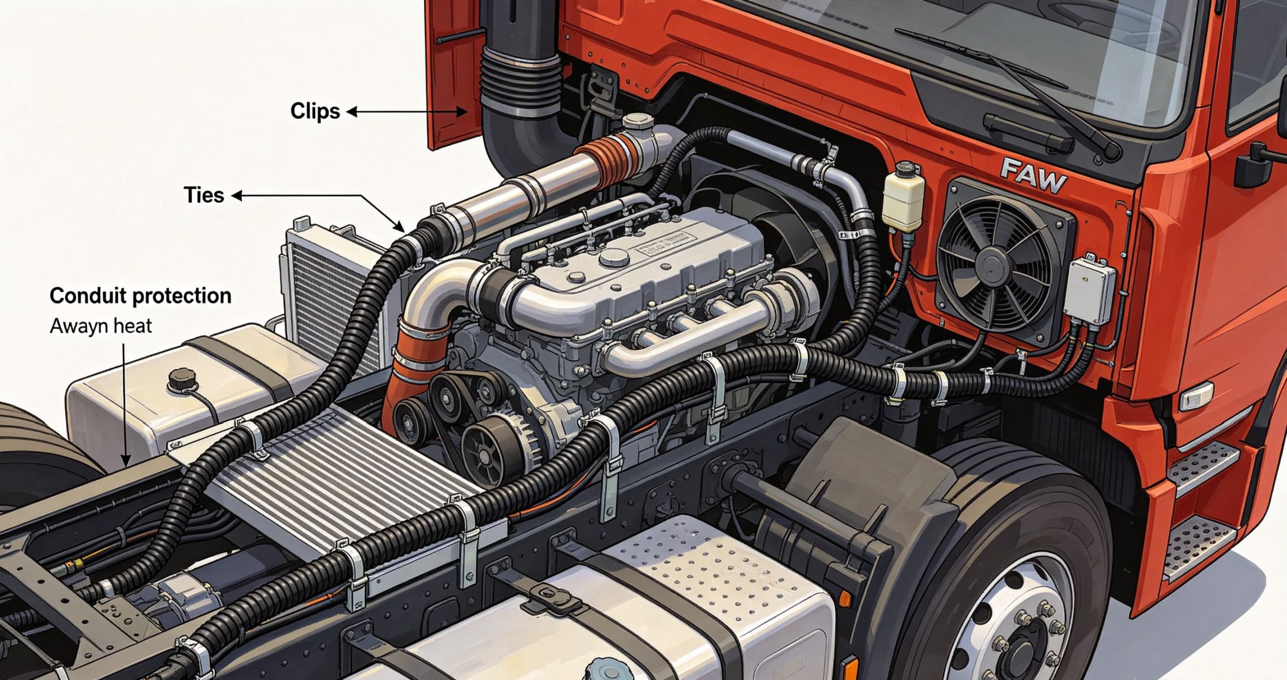 Proper-Wiring-Harness-Routing-and-Securing