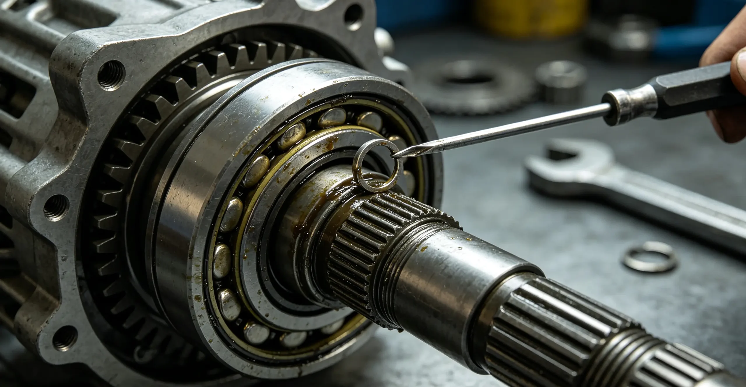Remove the Old Release Bearing
