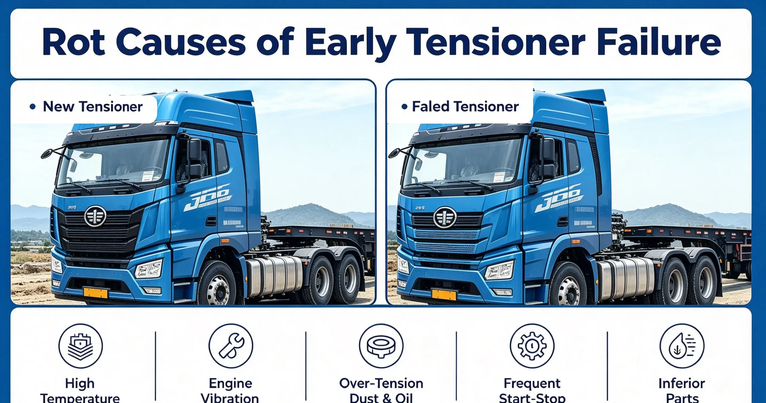 Rot Causes of Early Tensioner Failure