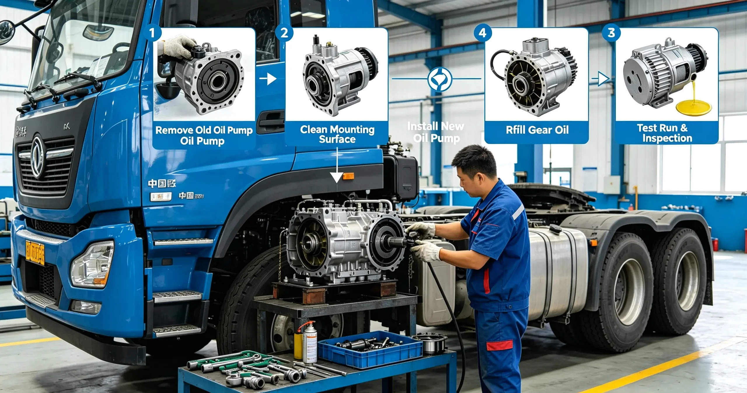 Step-by-Step Gearbox Oil Pump Replacement Guide