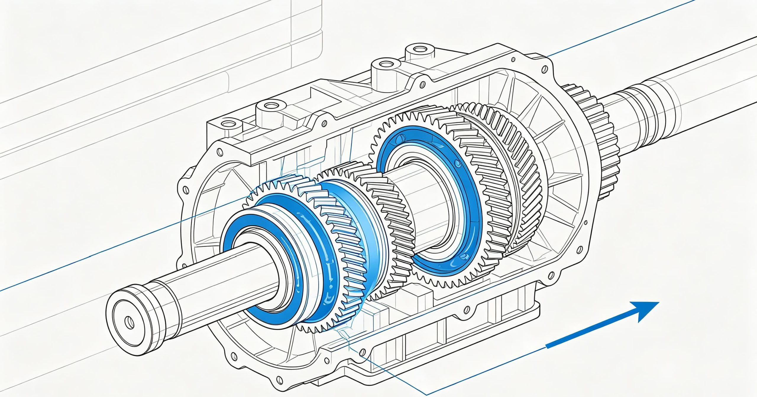 Transmission Bearing Working Principle Diagram
