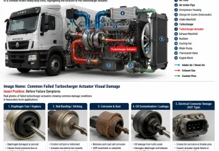Transparent Chinese HOWO Heavy Truck Turbo System Layout