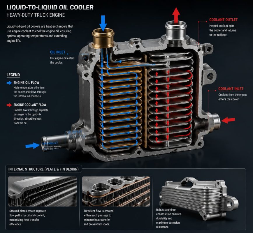 Understanding-the-Truck-Oil Cooler- A-Vital-Component