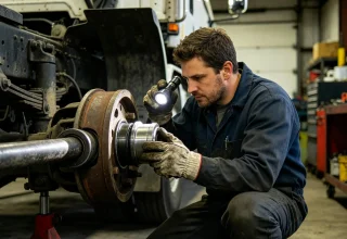 mechanic-inspecting-torque-rod-bushing